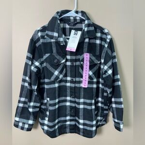 Black and White Plaid Shacket